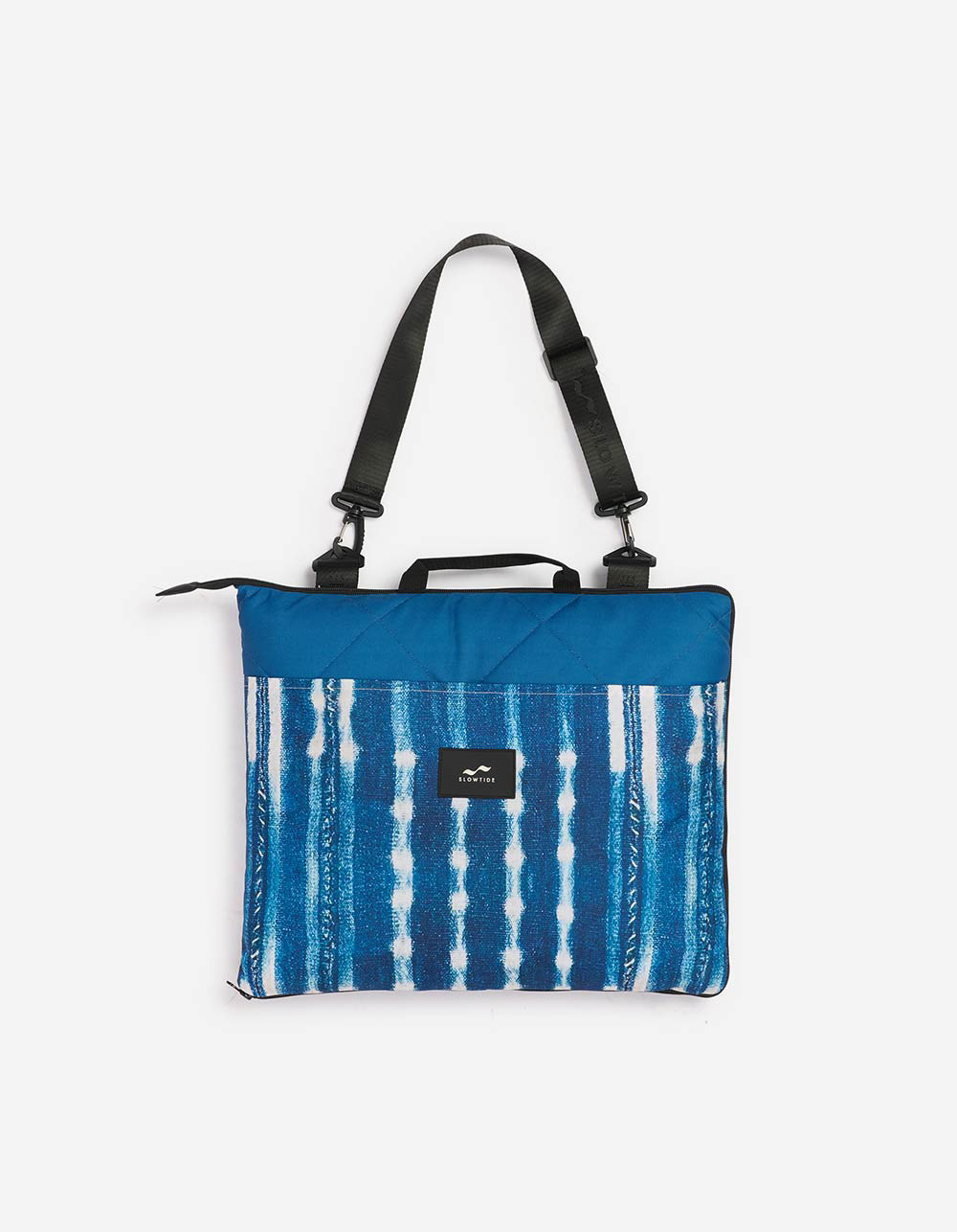 SLOWTIDE Kyoto Packable Outdoor Picnic Blanket - BLUE COMBO