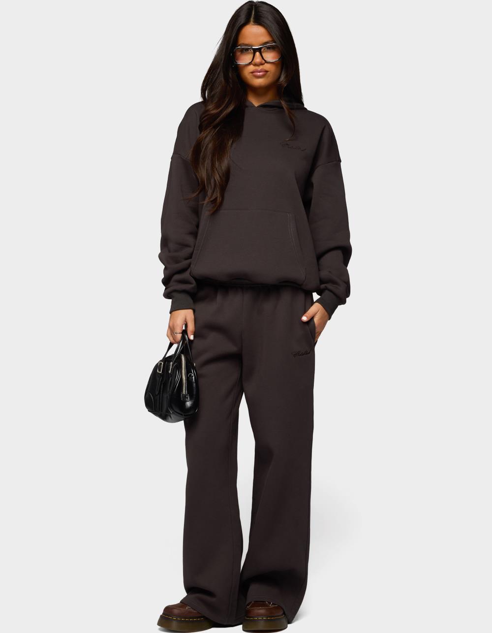 Edikted Basic Girl Oversized Hoodie