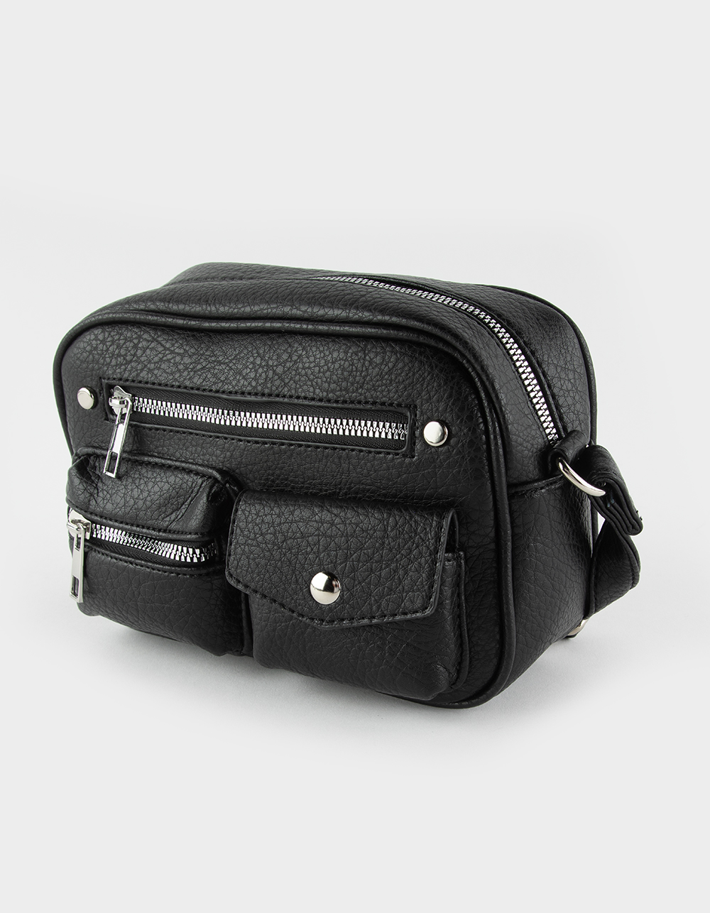 Multi Pocket Crossbody Bag BLACK Tillys