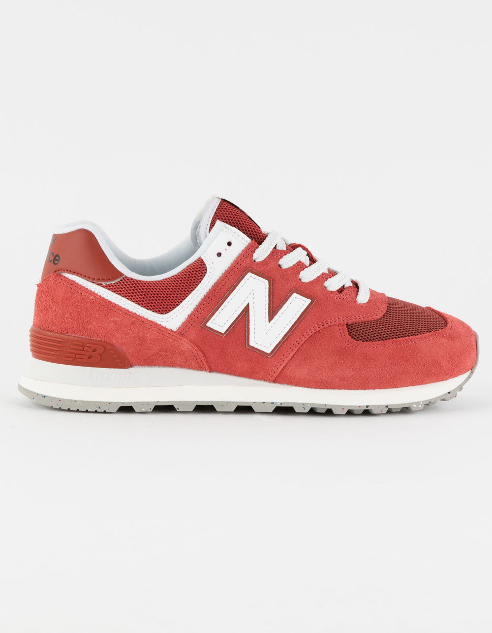 NEW BALANCE 574 Shoes RED/WHITE Tillys