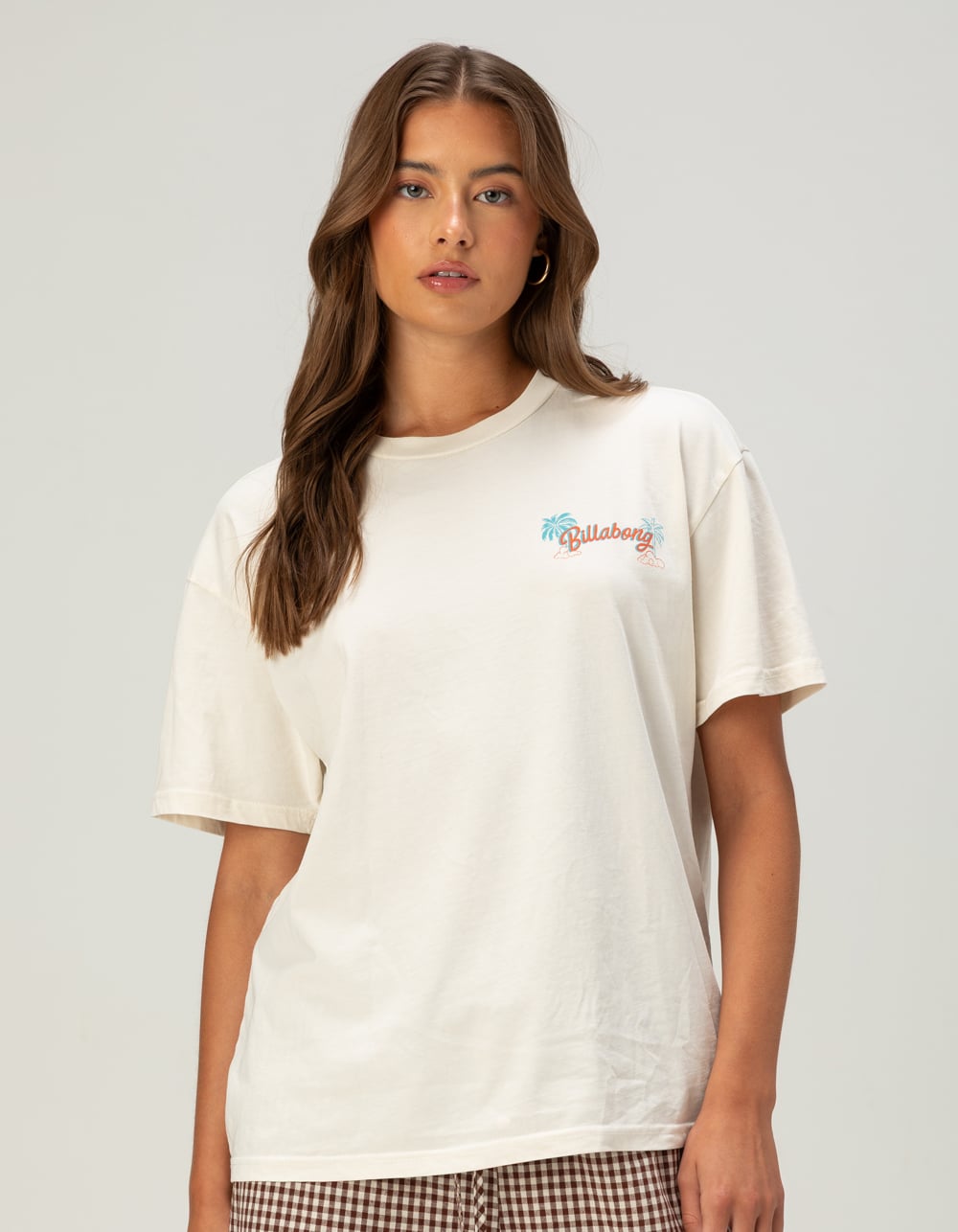 BILLABONG Finding Paradise Womens Tee - IVORY