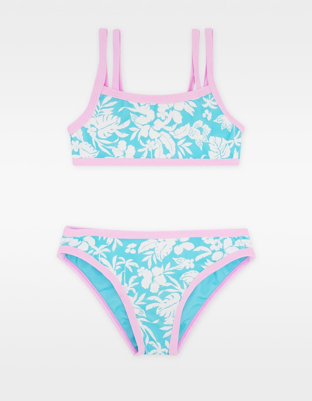 FEATHER 4 ARROW Paradise Found Girls Bralette Bikini Set - BLUE COMBO