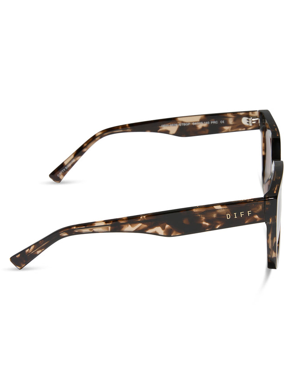 DIFF EYEWEAR Amara Polarized Sunglasses - TORTOISE