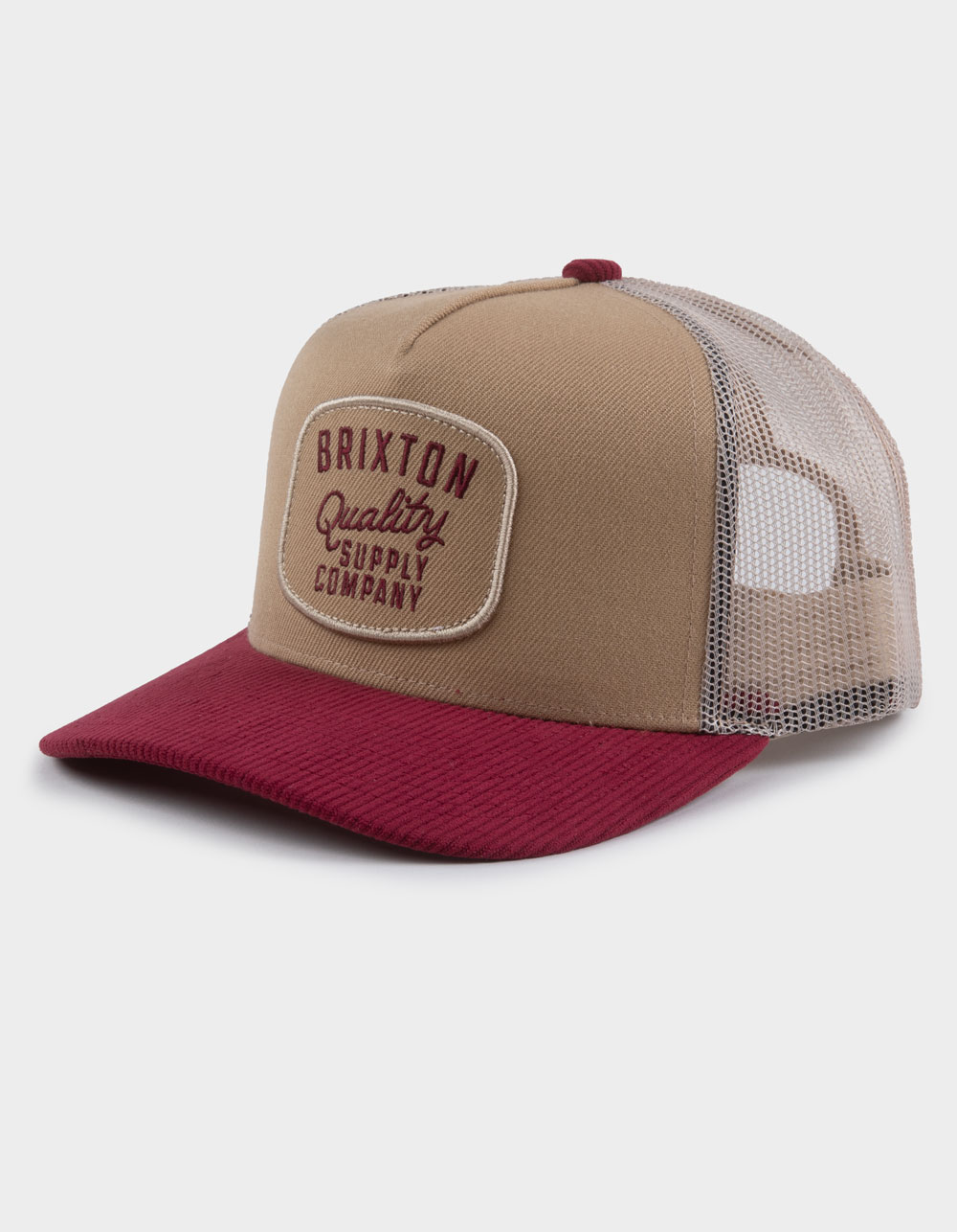 BRIXTON Hubal Trucker Hat - MAROON
