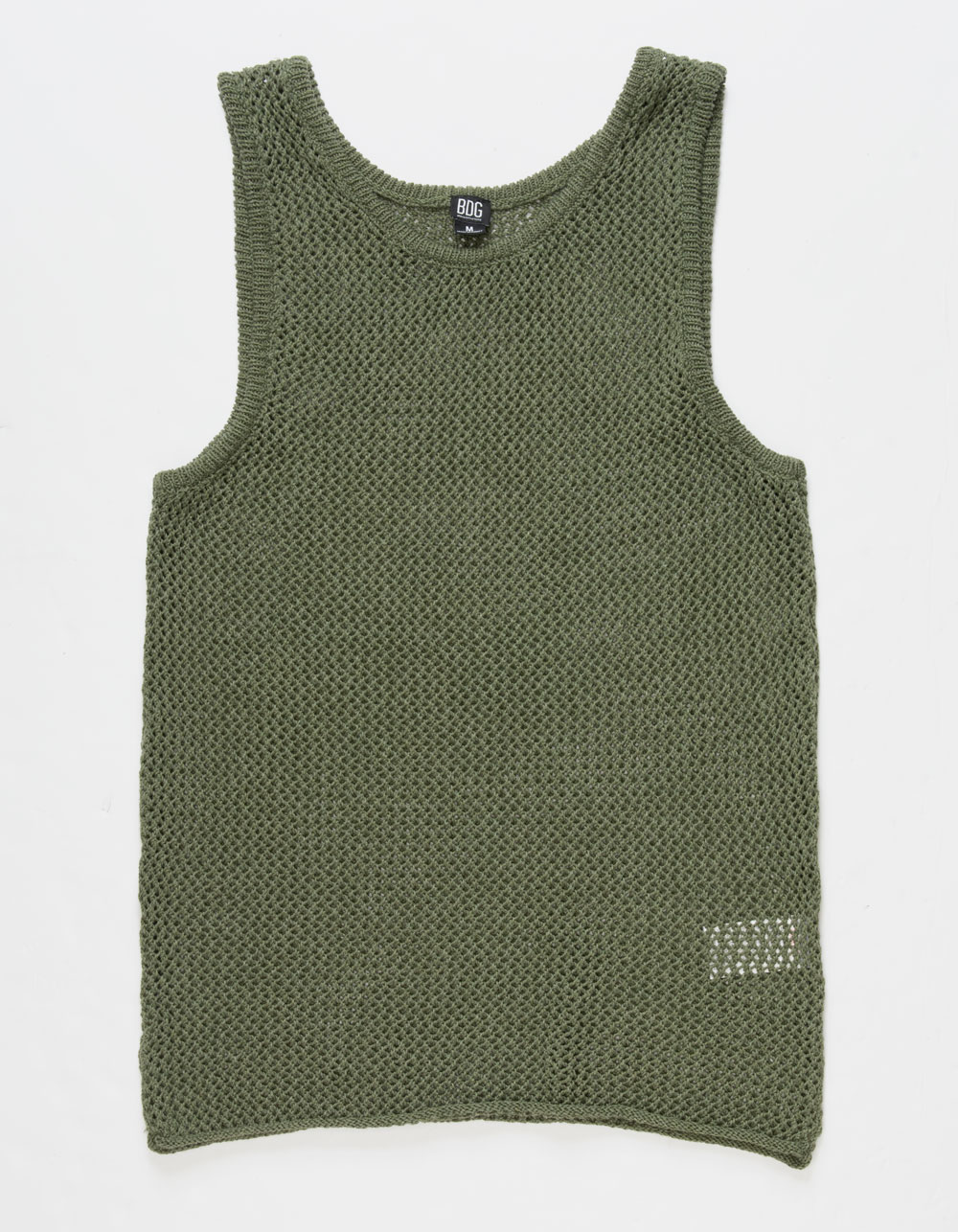 BGD Urban Outfitters Open Knit Mens Tank Top