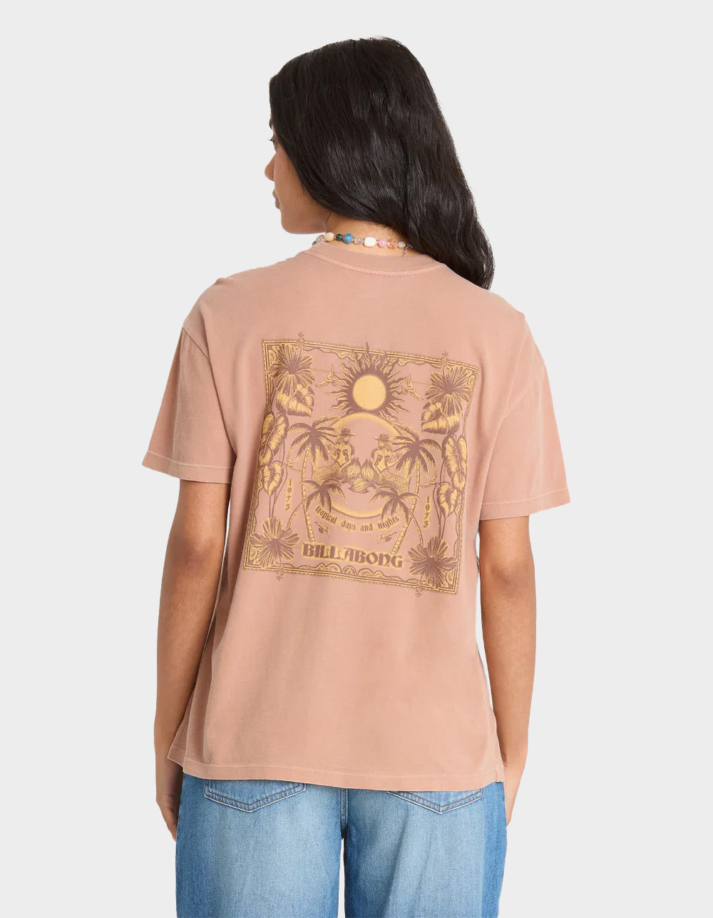 BILLABONG Hello Sundown Womens Tee - LIGHT TAN
