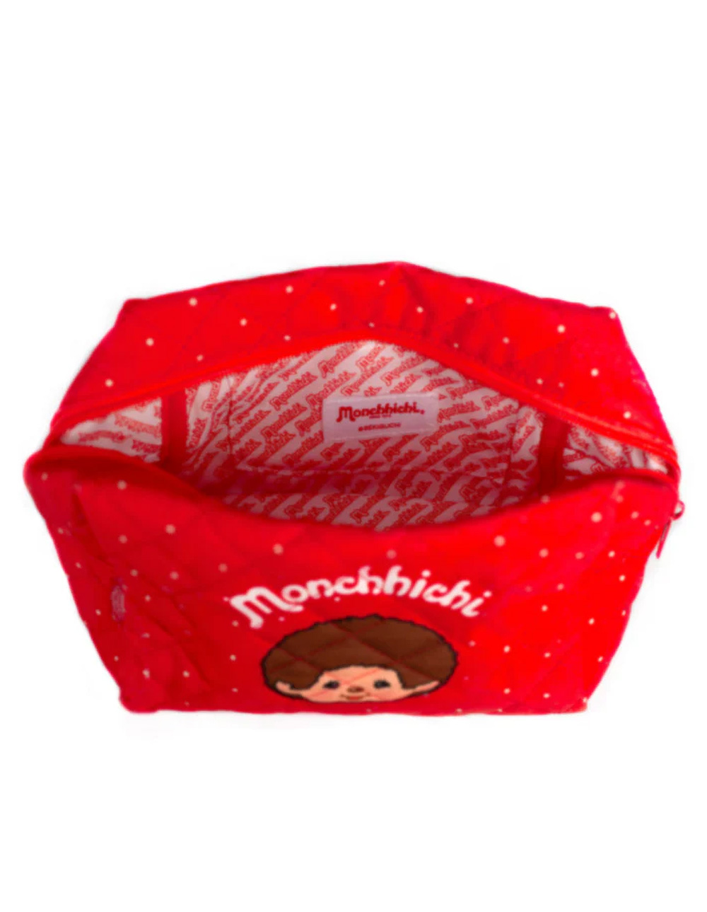 MONCHHICHI Quilted Pouch - RED