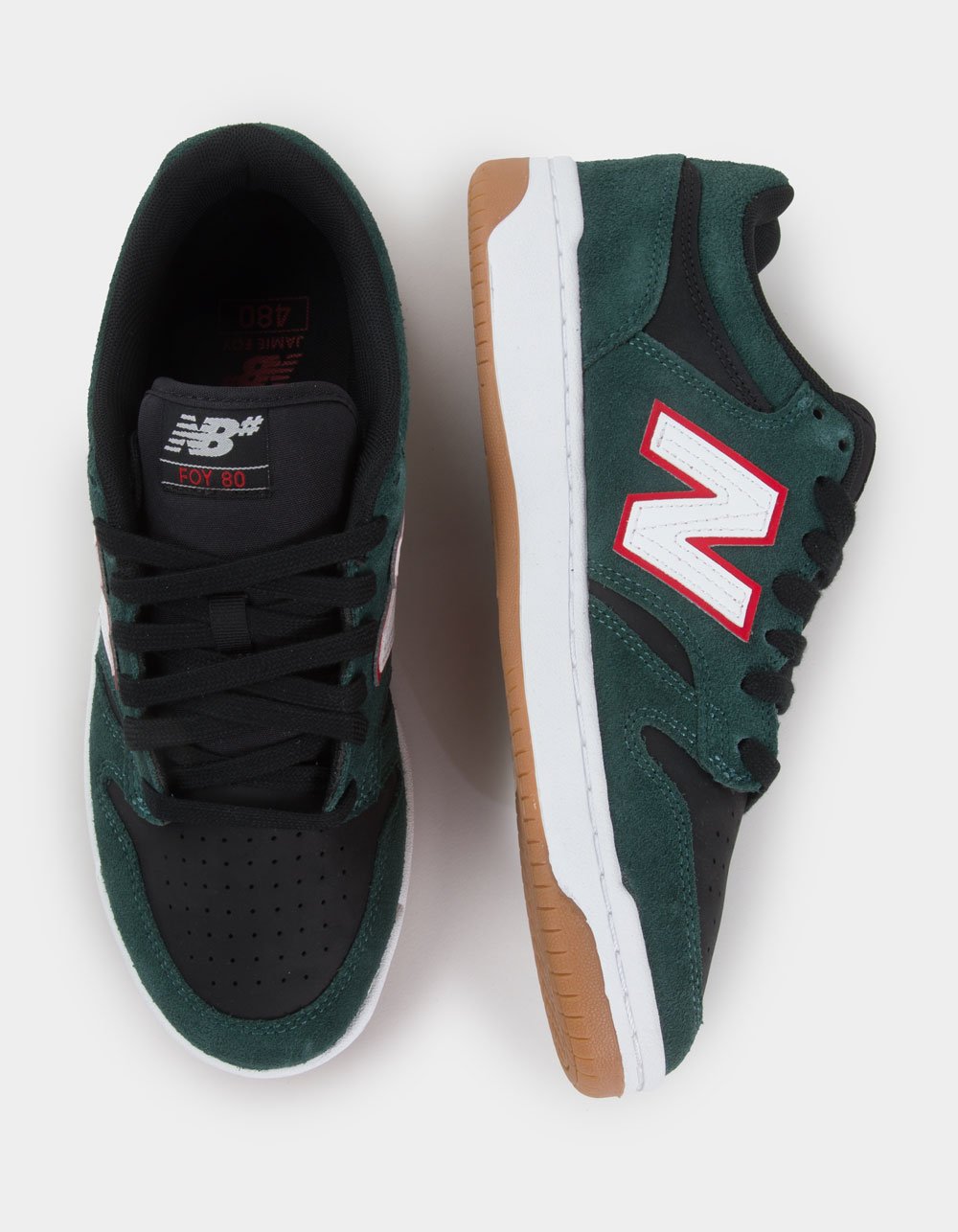 NEW BALANCE x Jamie Foy NB Numeric 480 Mens Shoes - GREEN COMBO