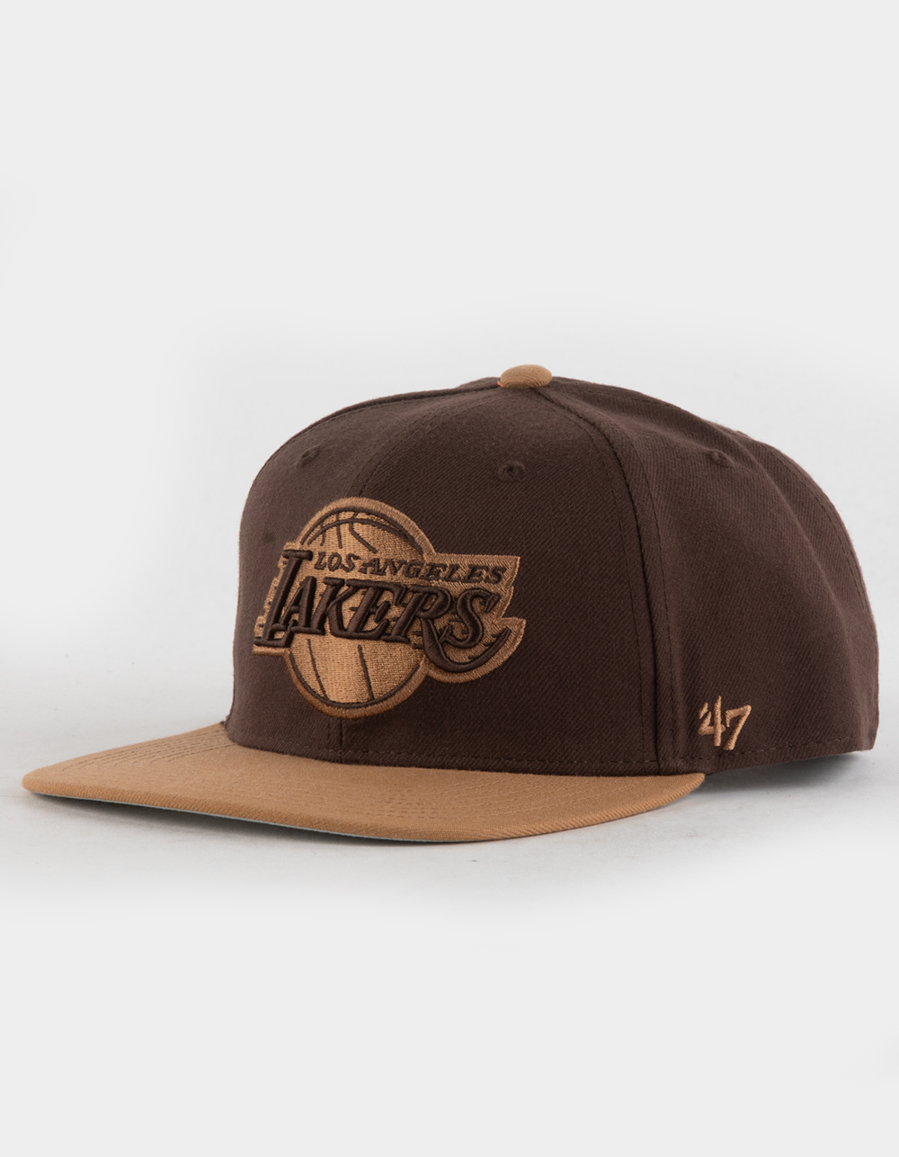 Men's Los Angeles Lakers '47 Tan Toffee Captain Snapback Hat