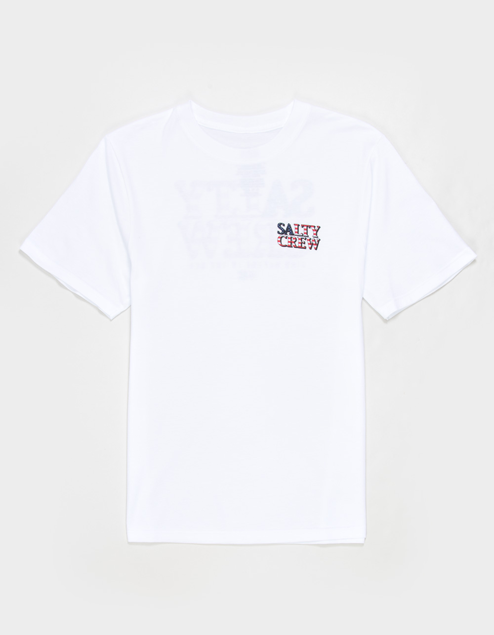 SALTY CREW America Optic Boys Tee - WHITE