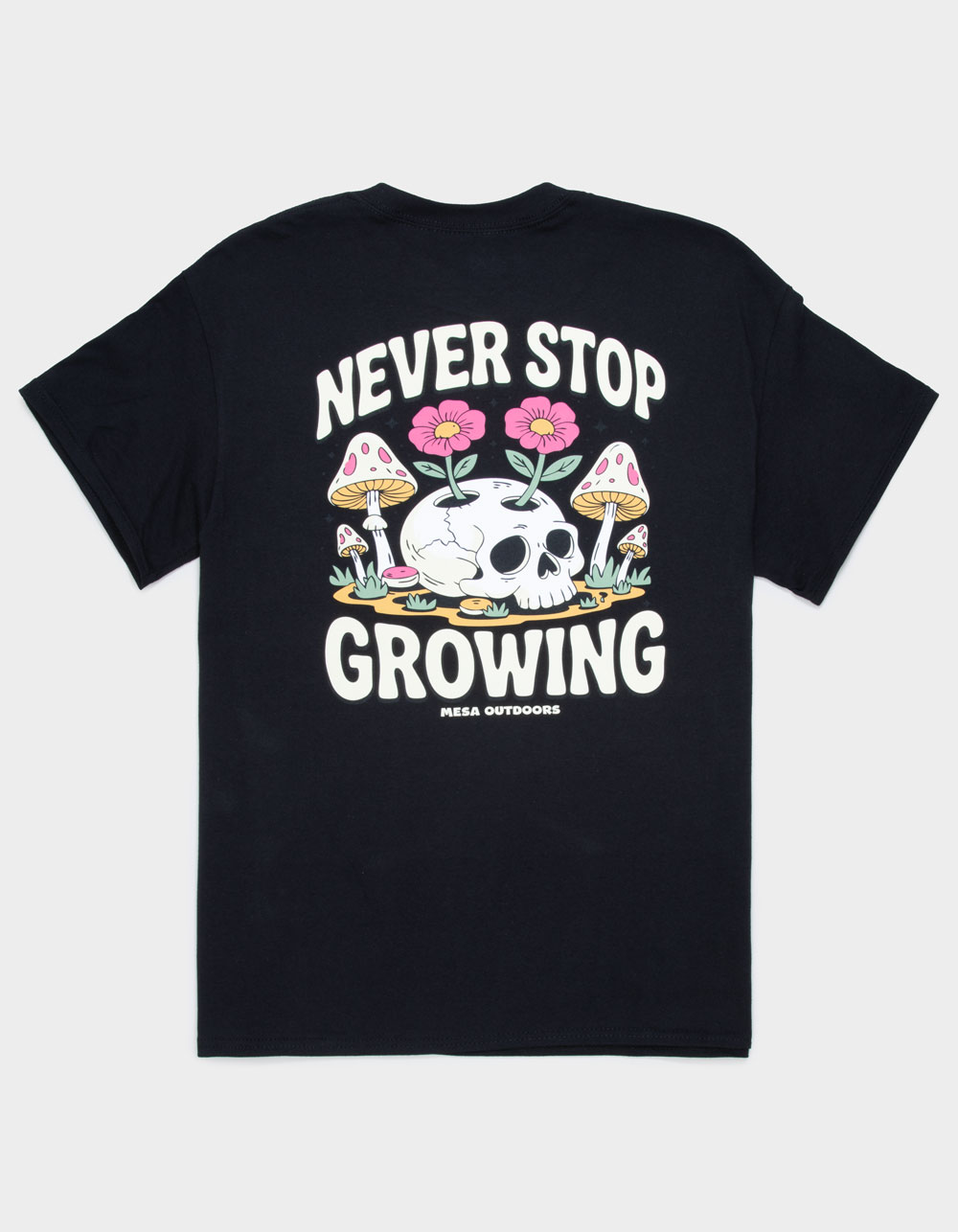 MESA Never Stop Mens Tee - BLACK