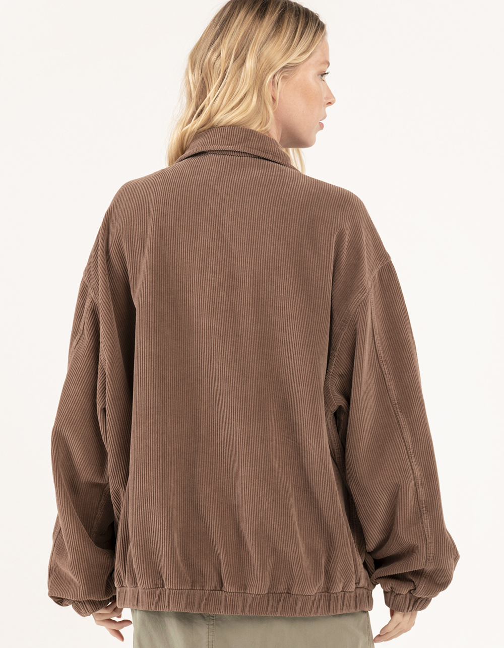 BDG Urban Outfitters Harrington Womens Cord Jacket BROWN Tillys