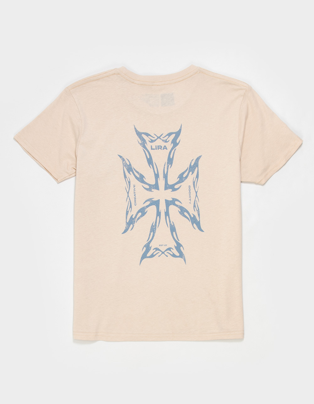 LIRA Tribal Cross Boys Tee - NATURAL