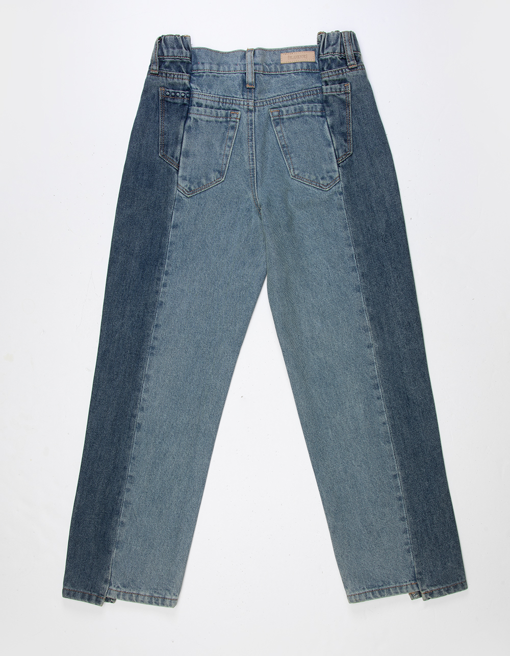 BLANK NYC Double Dip Girls Jeans - BLUE DENIM