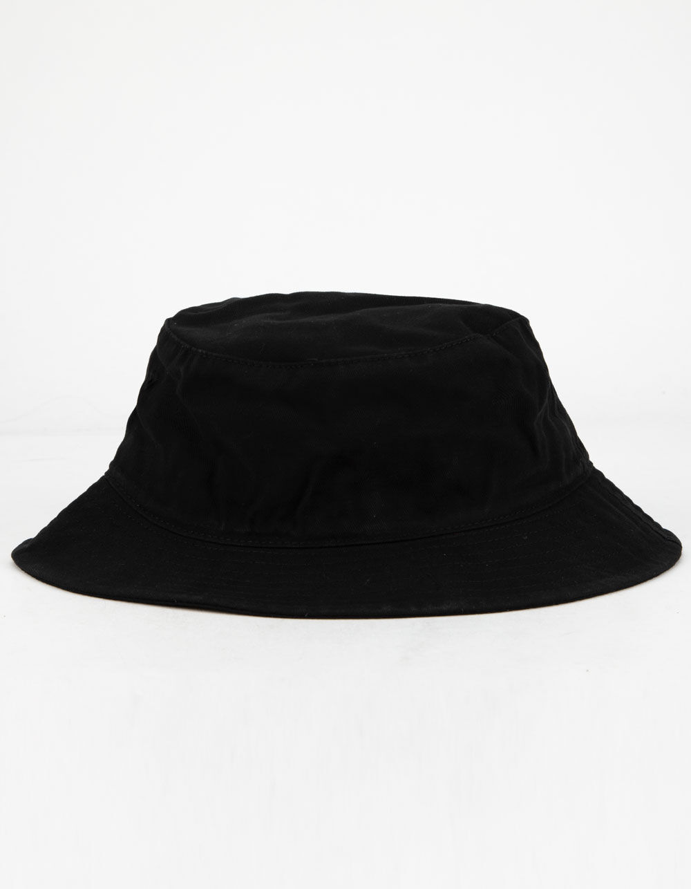Smiley Drip Black Bucket Hat - BLACK 
