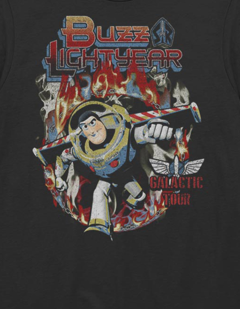 TOY STORY Trial By Fire Unisex Tee - BLACK