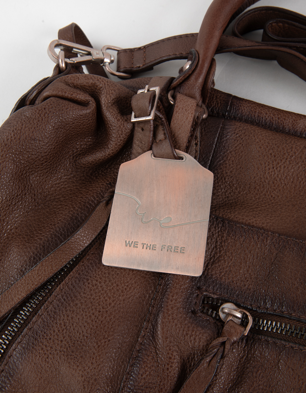 FREE PEOPLE We The Free Baby Emerson Bag - CHOCOLATE