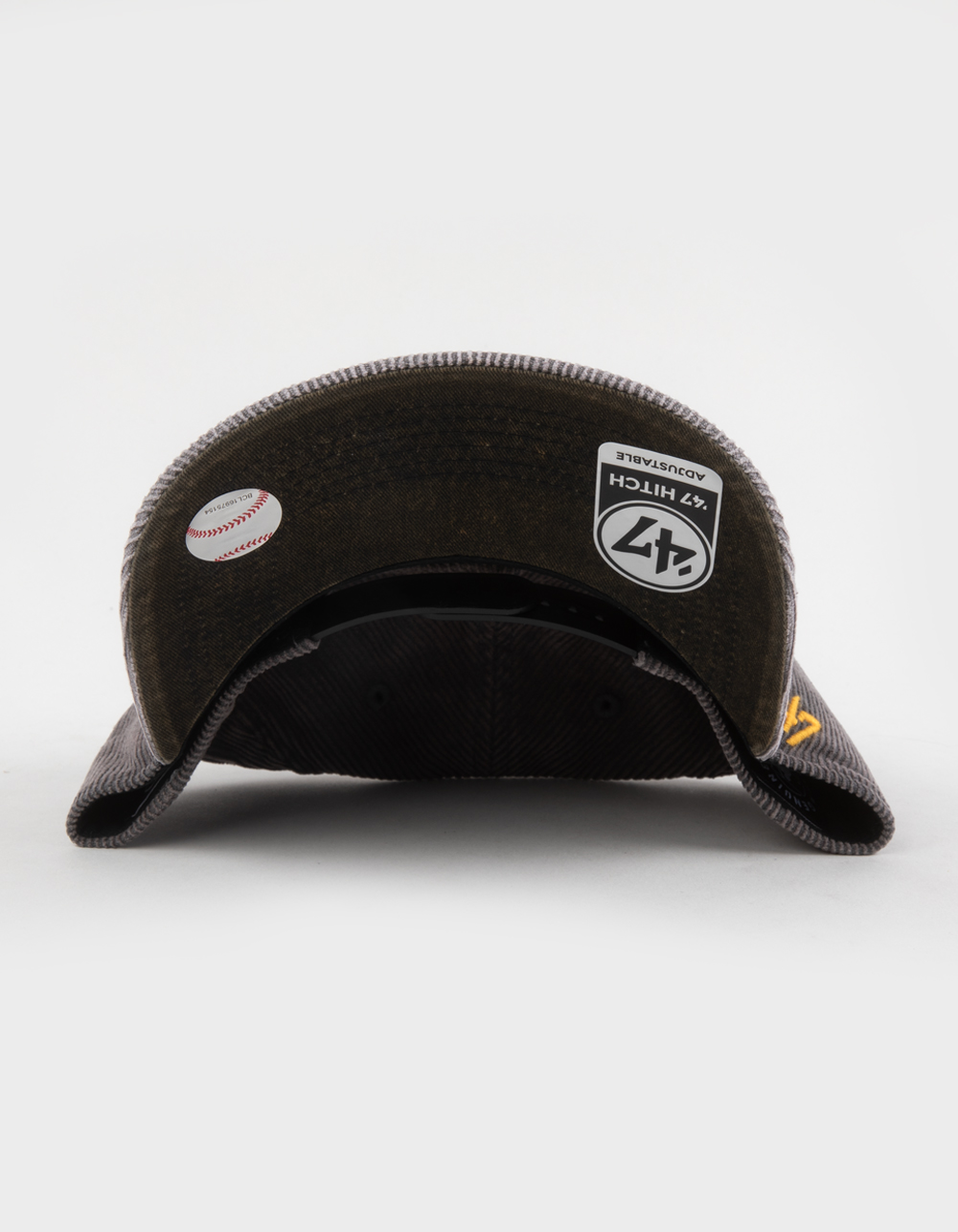 47 BRAND San Diego Padres Reclaim '47 Hitch Snapback Hat - WASHED BLACK