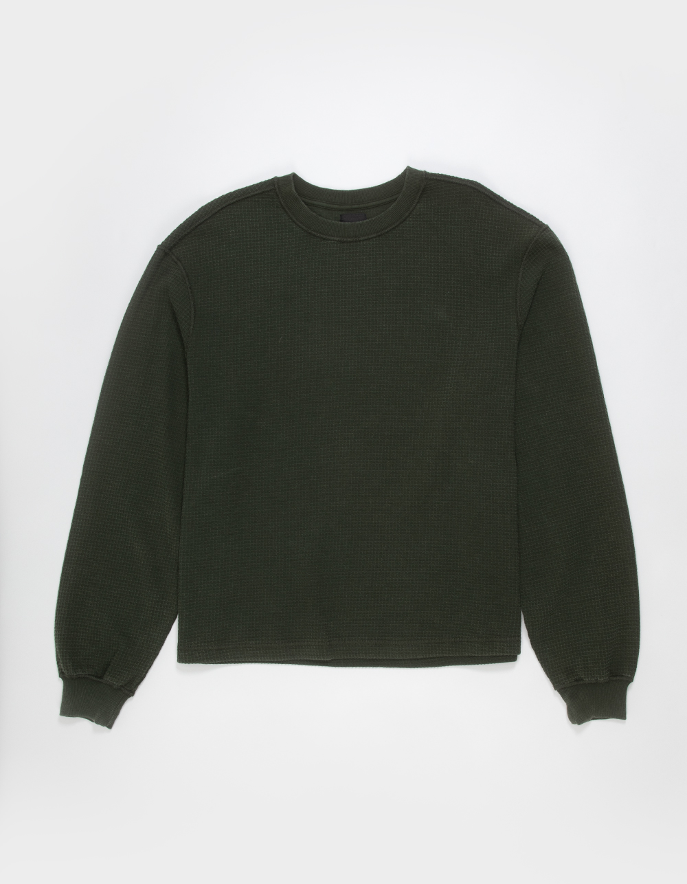 RSQ Mens Washed Thermal - OLIVE