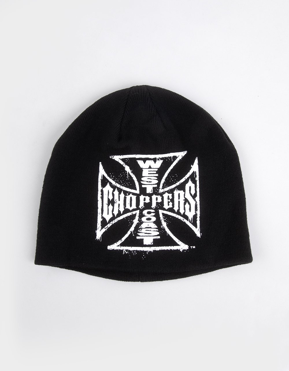 WEST COAST CHOPPERS Skully Beanie - BLACK