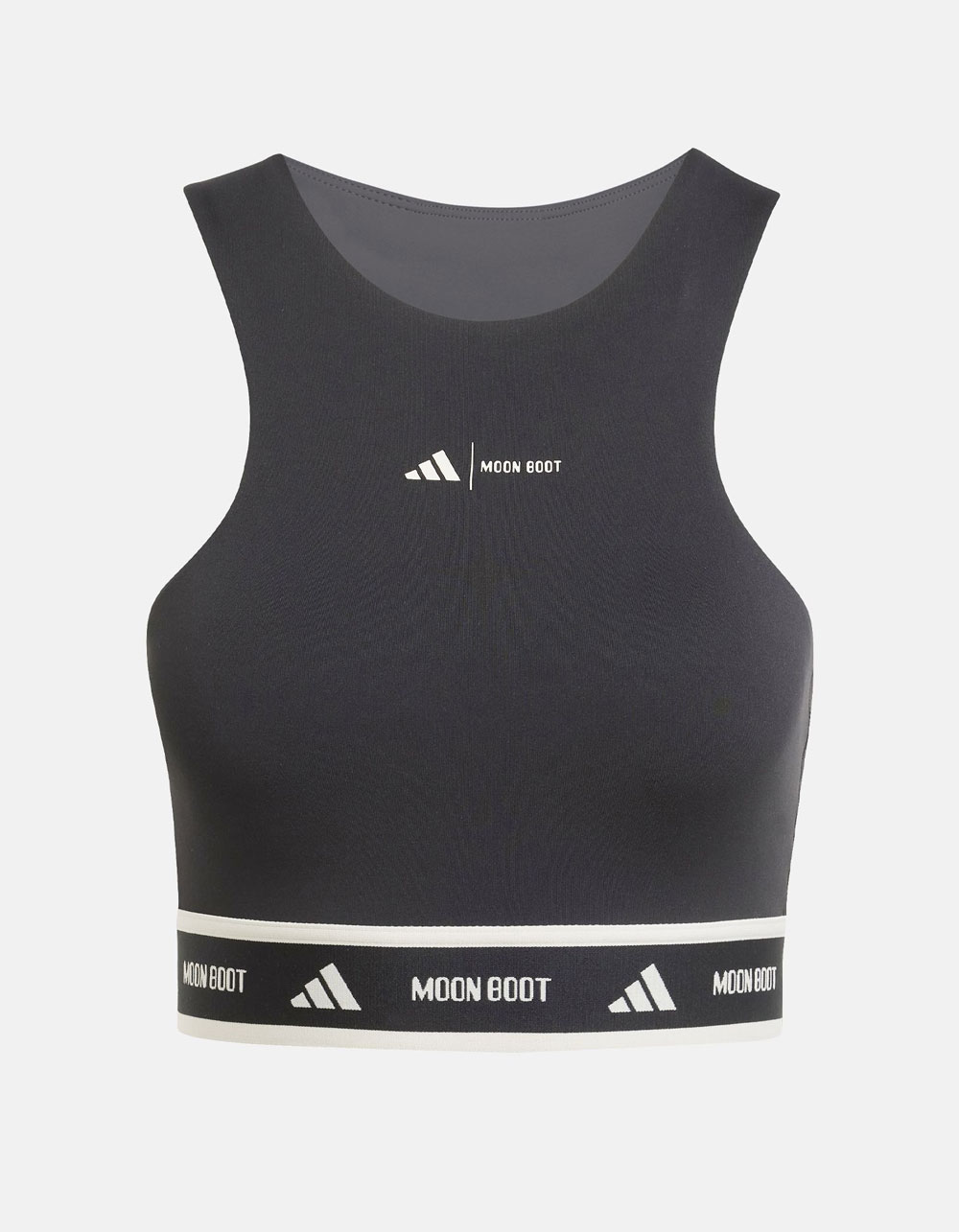 ADIDAS x MOON BOOT  Womens Crop Top - BLACK