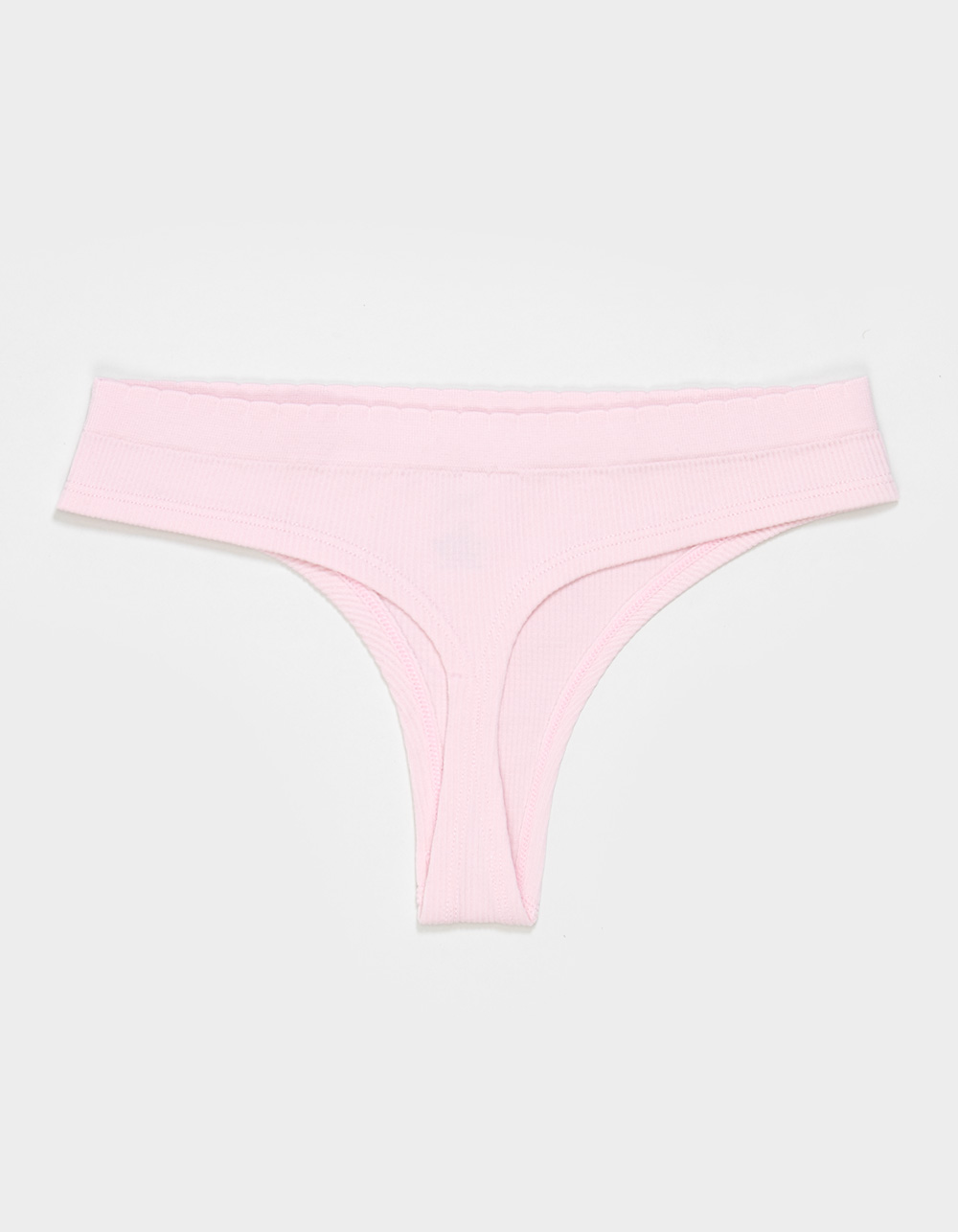 FULL TILT Seamless Thong - DUSTY PINK