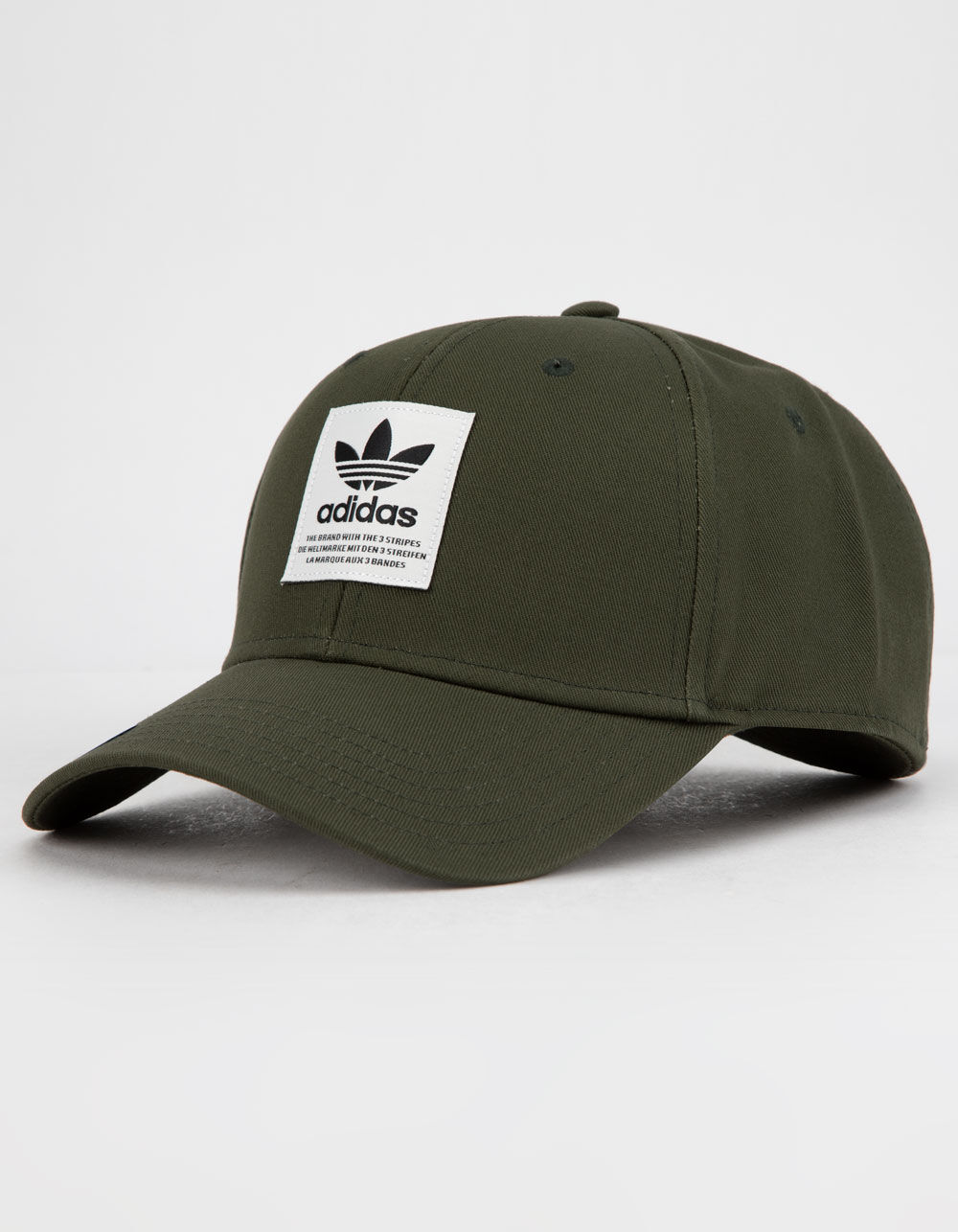 Adidas Mens Patch Snapback Hat - Green