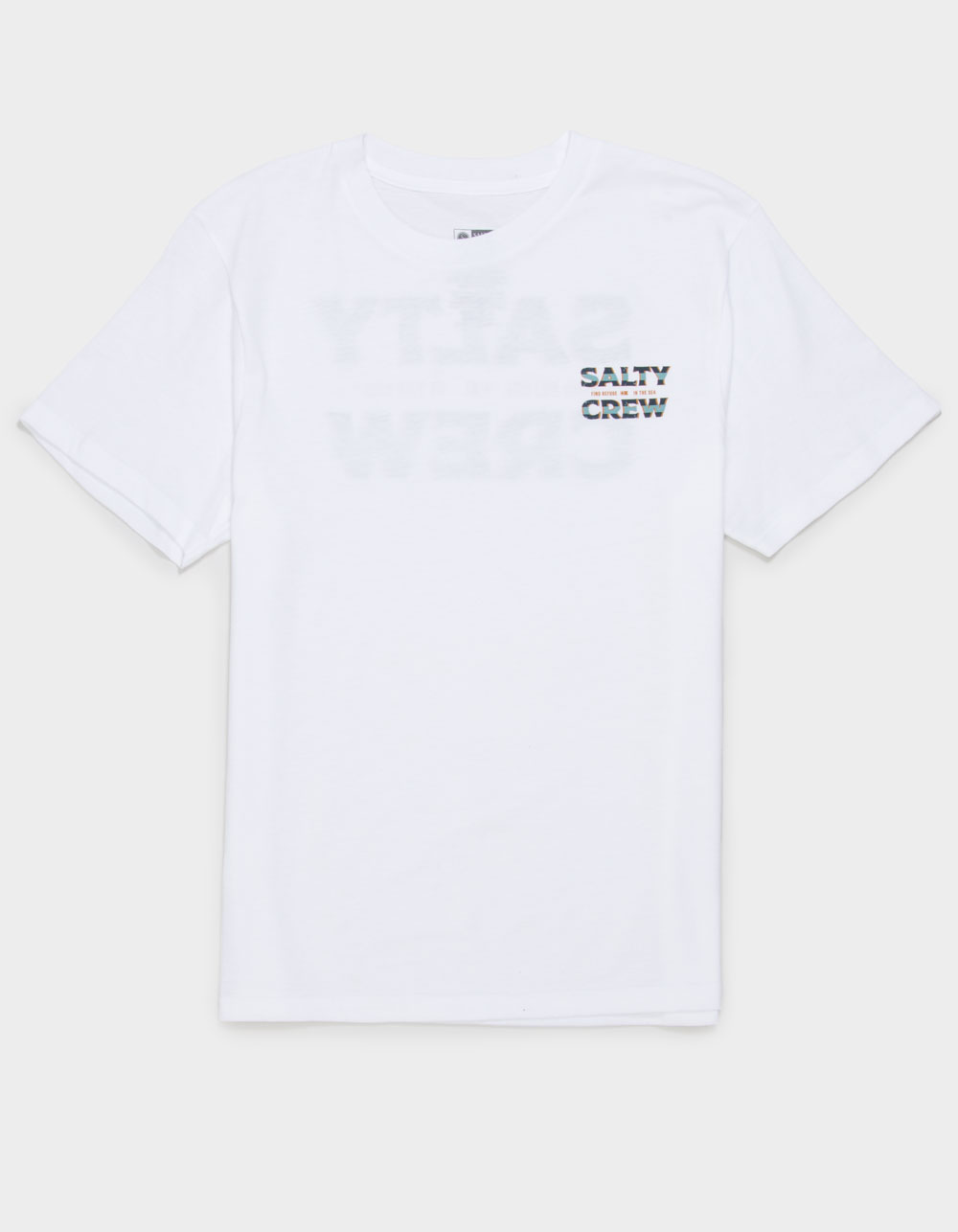 SALTY CREW Offset Boys Tee - WHITE