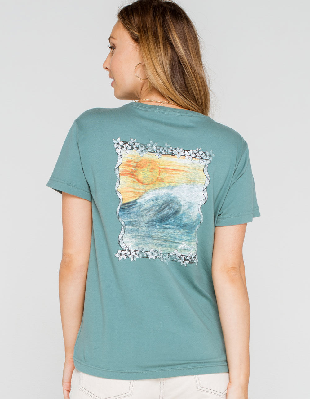 ROXY Wave And Sun Womens Tee image number 0