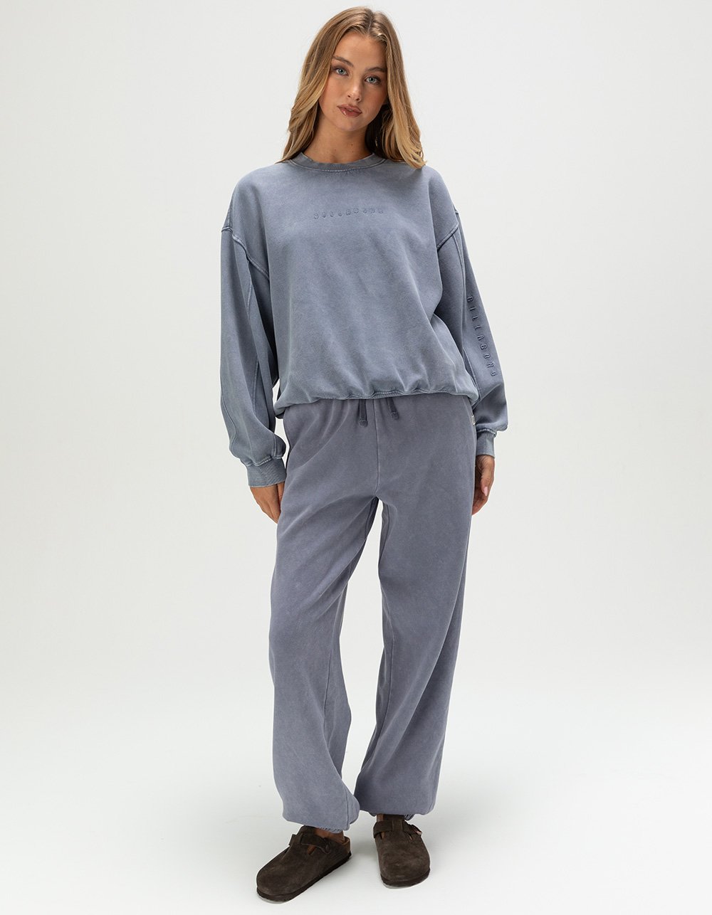 BILLABONG Saltwashed Womens Jogger Sweatpants - BLUE