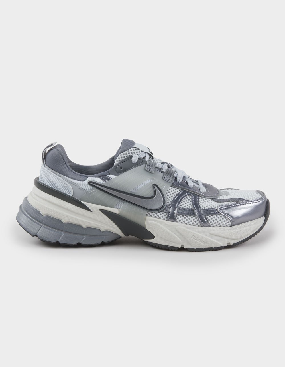 NIKE V2K Womens Running Shoes - WHT/SILVER