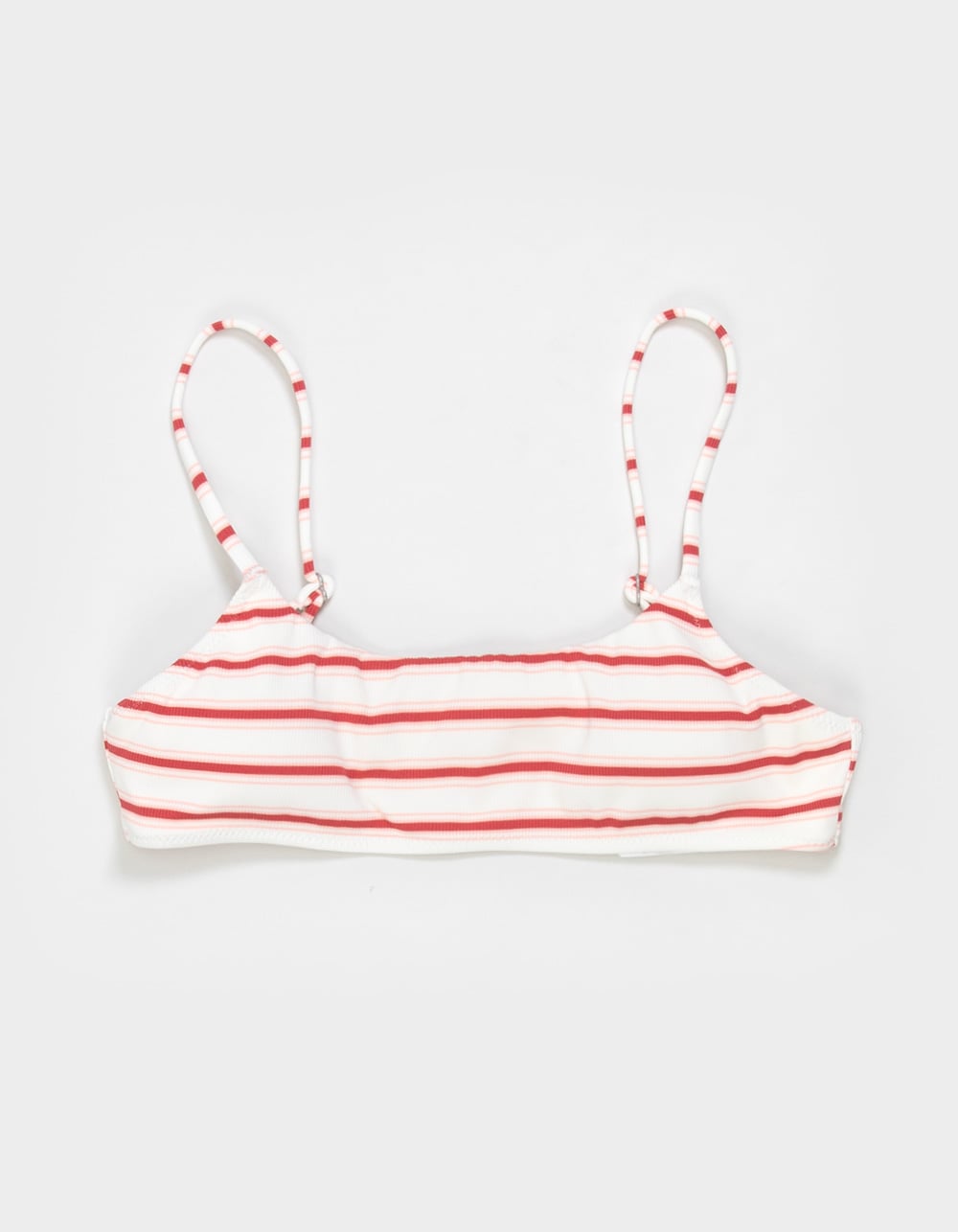 RHYTHM Tami Texture Bralette Bikini Top - WHITE COMBO