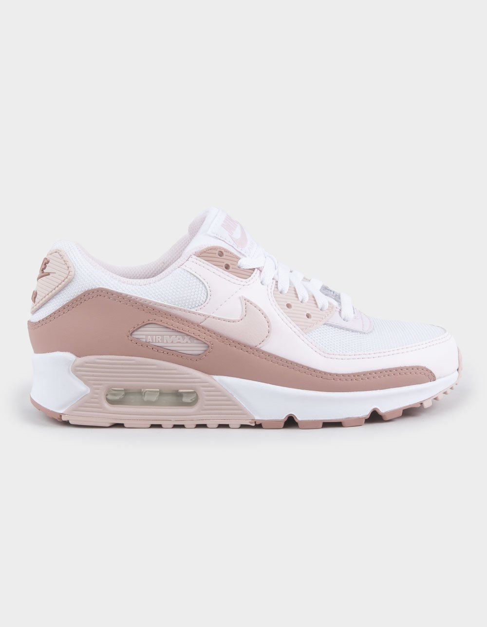 NIKE Air Max 90 Womens Shoes - WHT/PNK
