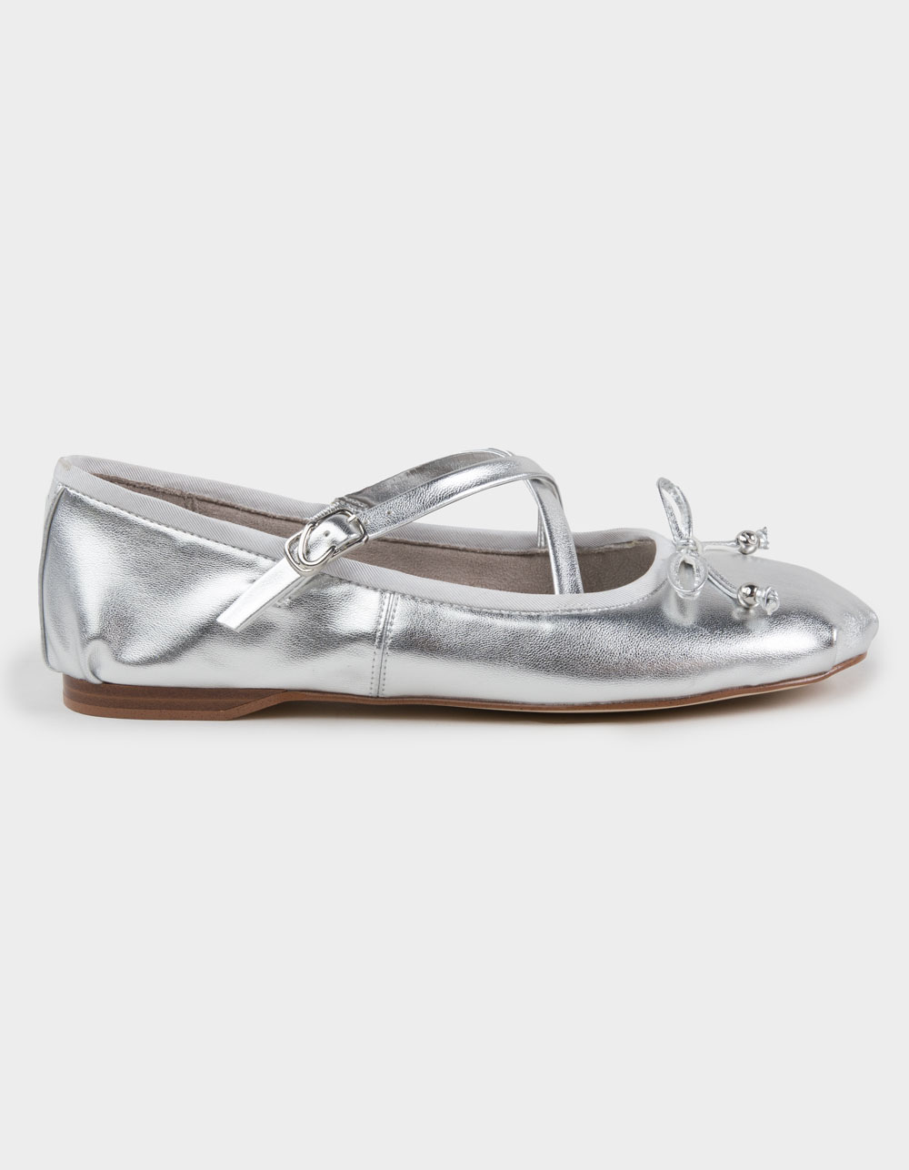 CIRCUS BY SAM EDELMAN Zuri Womens Ballet Flats - SILVER