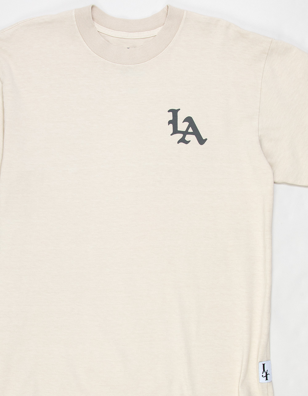 LA FAMILIA City 1996 Mens Boxy Tee  - CREAM