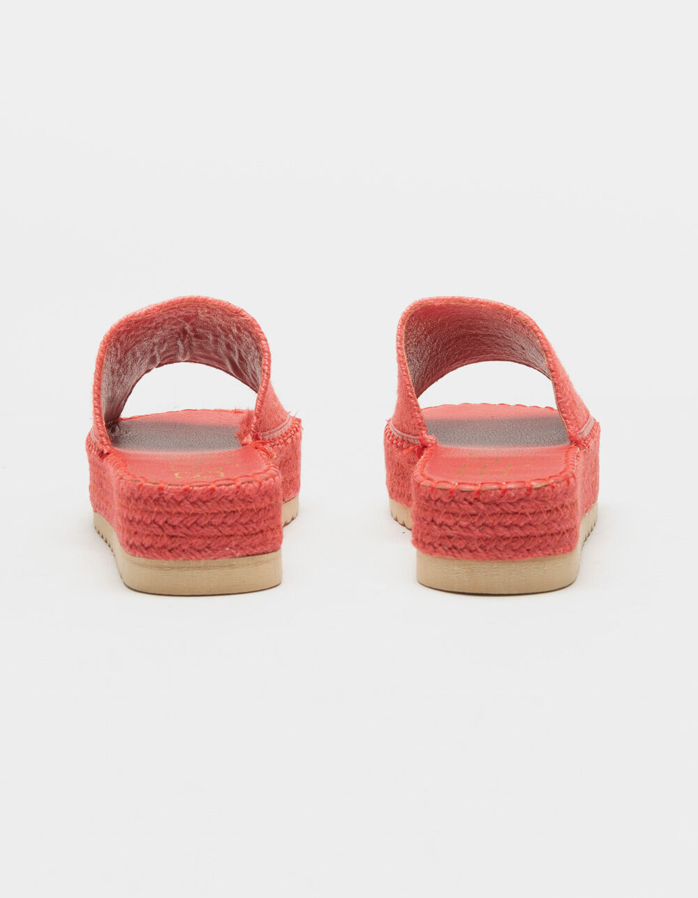 COCONUTS By Matisse Del Mar Womens Red Espadrille Flatform Sandals