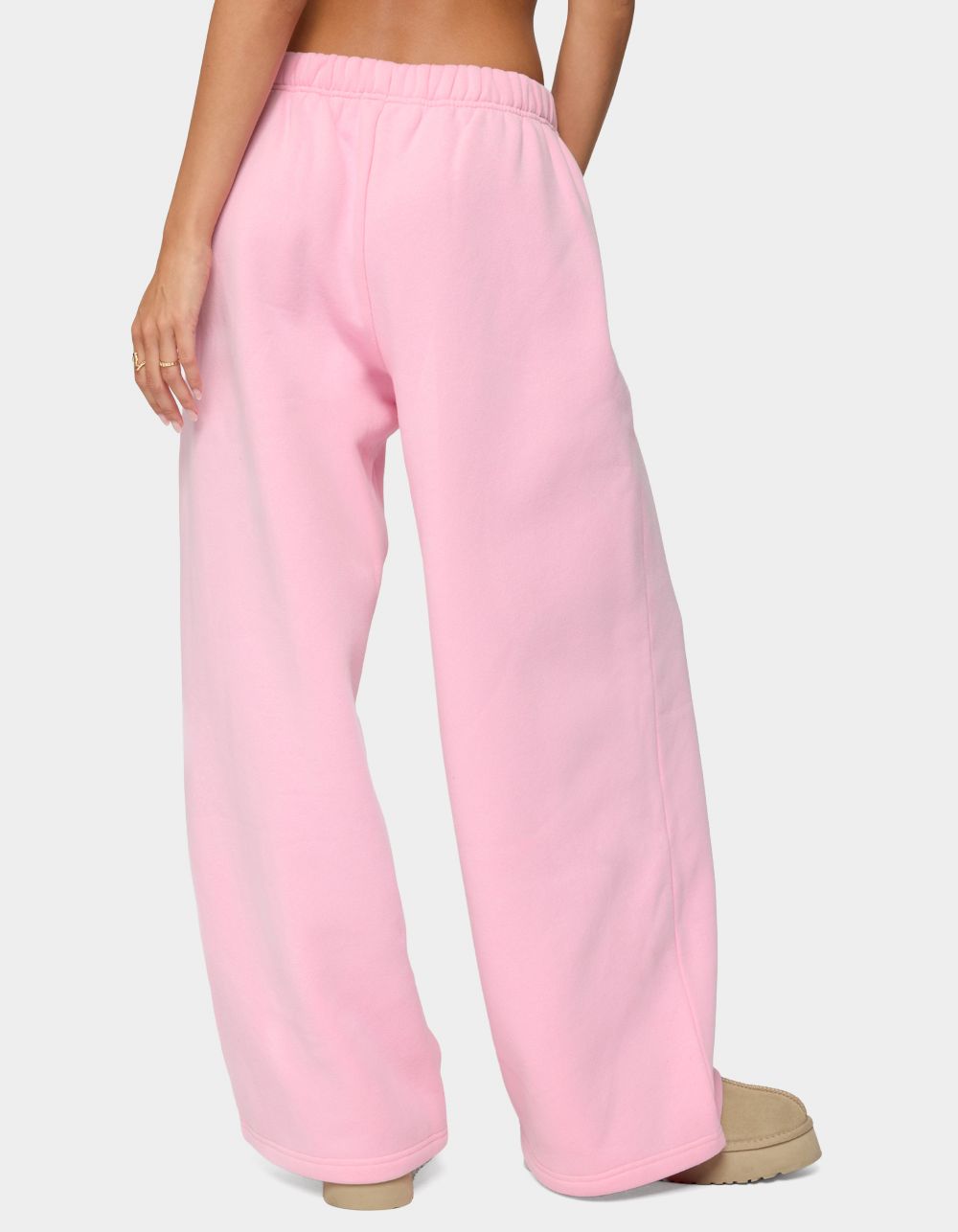 Edikted Pastel Edit Sweatpants - PINK