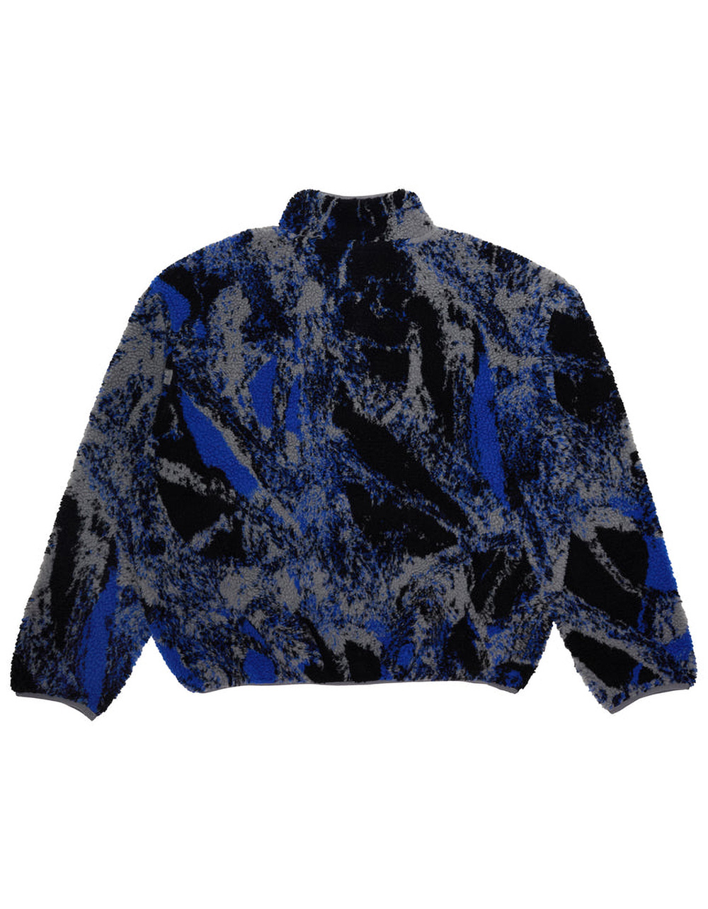 WKND Temple Mens Fleece Jacket - BLUE/GRAY