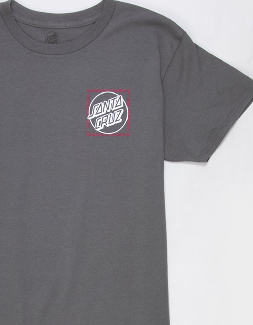 SANTA CRUZ Opus Squared Boys Tee - CHARCOAL