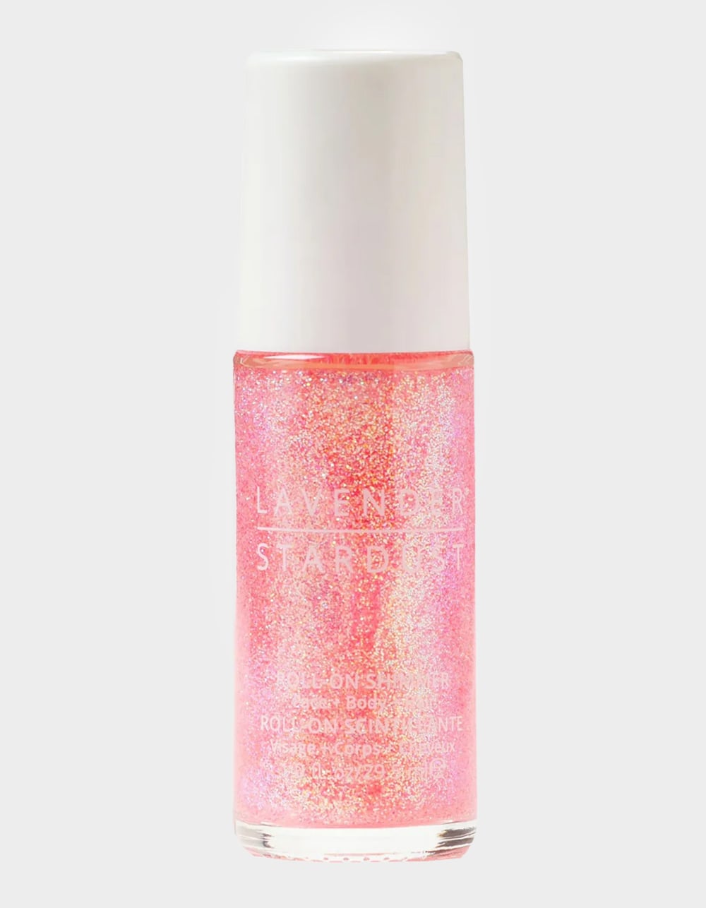 LAVENDER STARDUST Roll-On Shimmer Strawberry Glitter - PINK