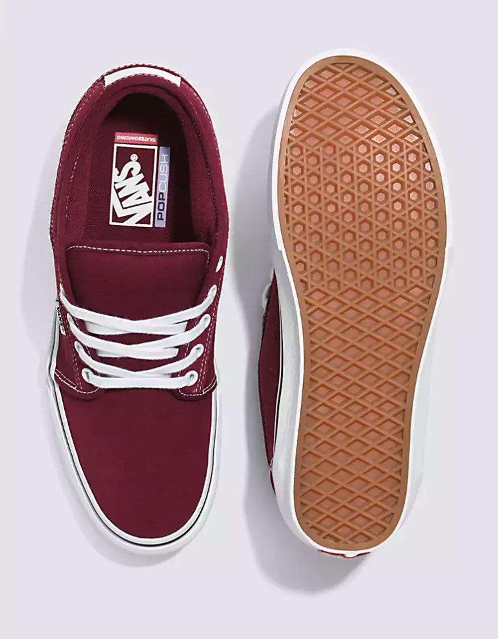 VANS Skate Chukka Low Mens Shoes PORT Tillys