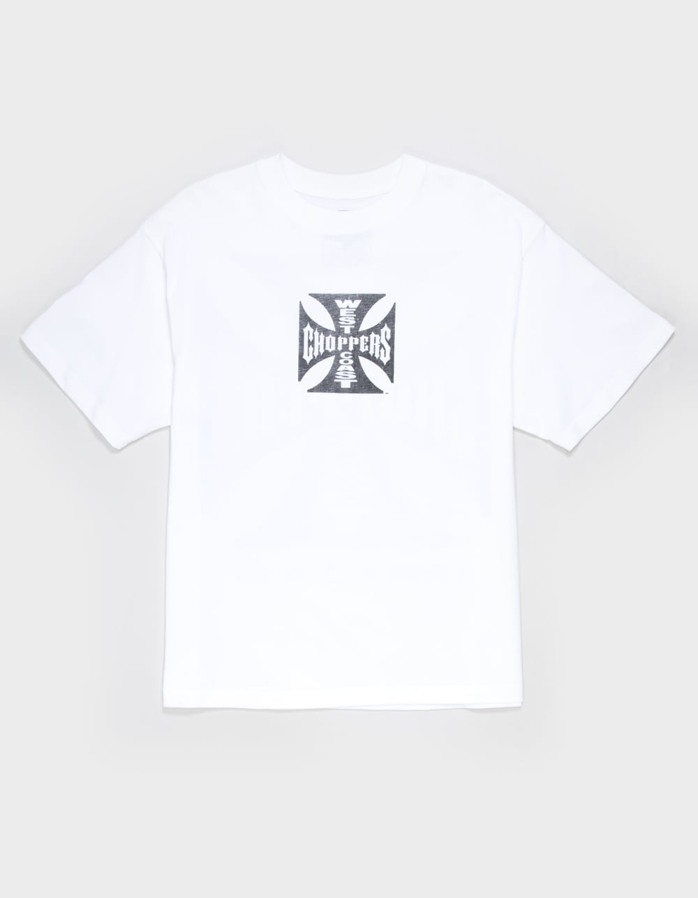 WEST COAST CHOPPERS Core Logo Mens Boxy Tee - WHITE