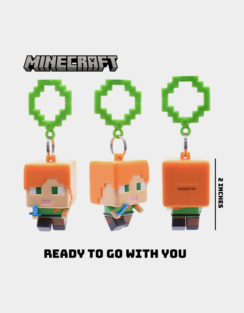 MINECRAFT Bag Charm Blind Box - ASST