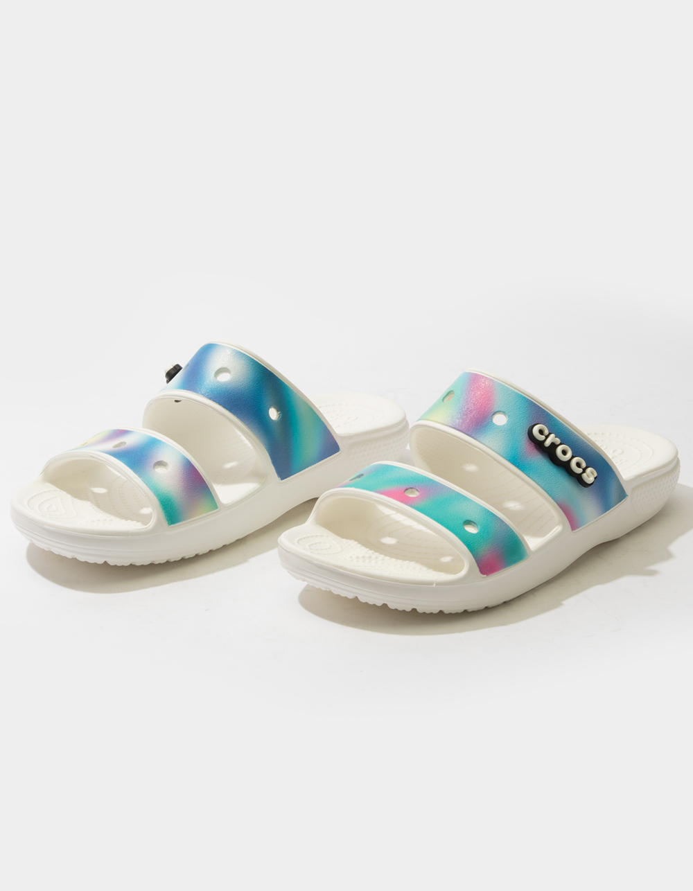 CROCS Classic Solarized Womens Sandals - WHITE/MULTI | Tillys