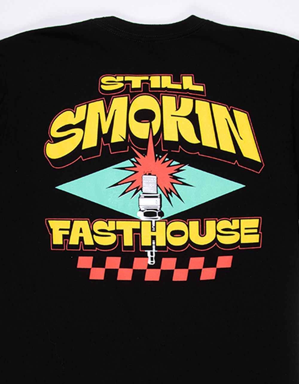 FASTHOUSE 2 Smokin Mens Tee - BLACK