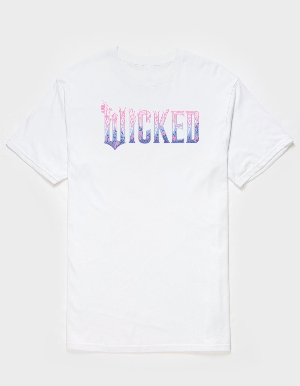 WICKED Flowers Logo Unisex Tee - WHITE