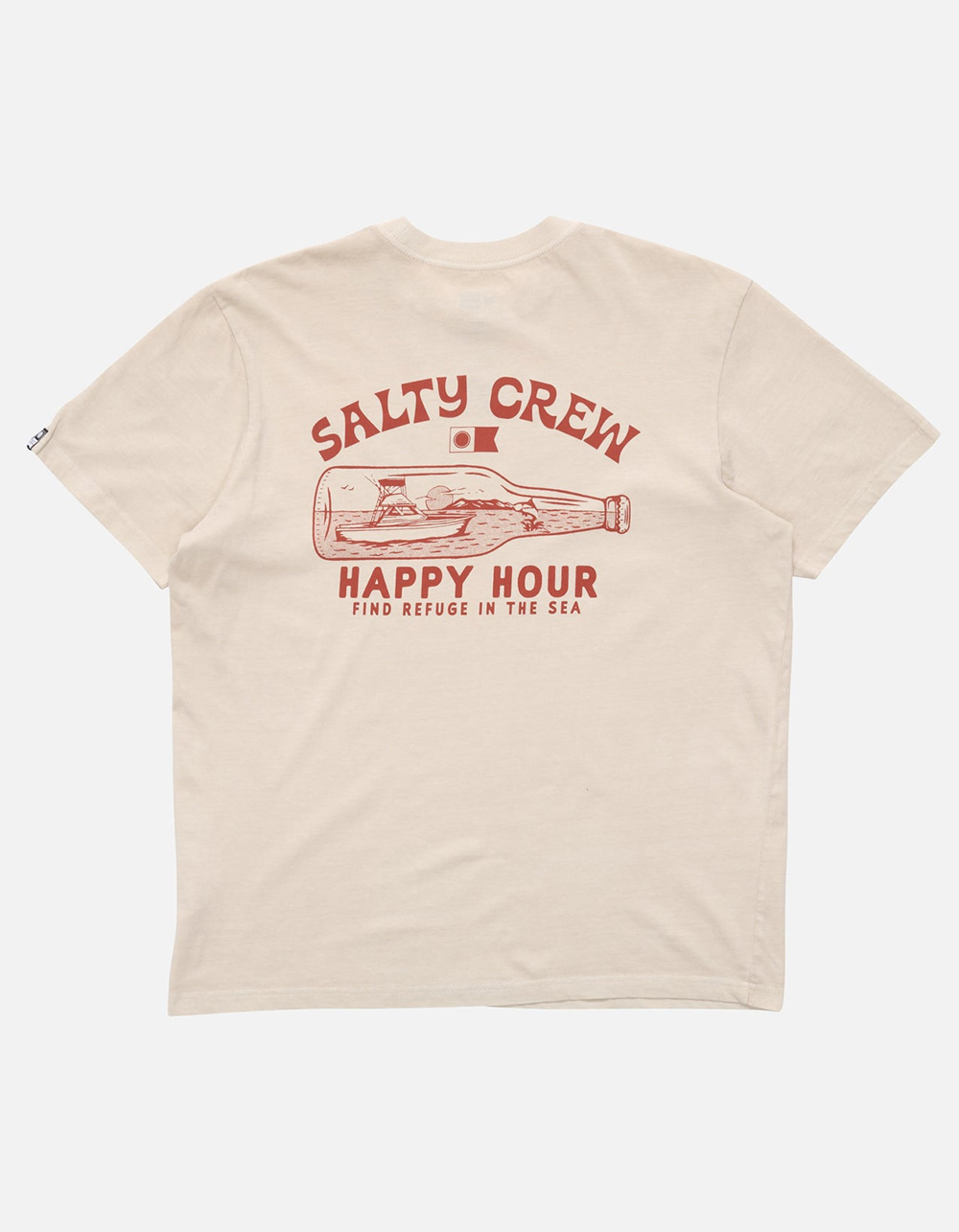 SALTY CREW Bottle Rocket Mens Tee - BONE