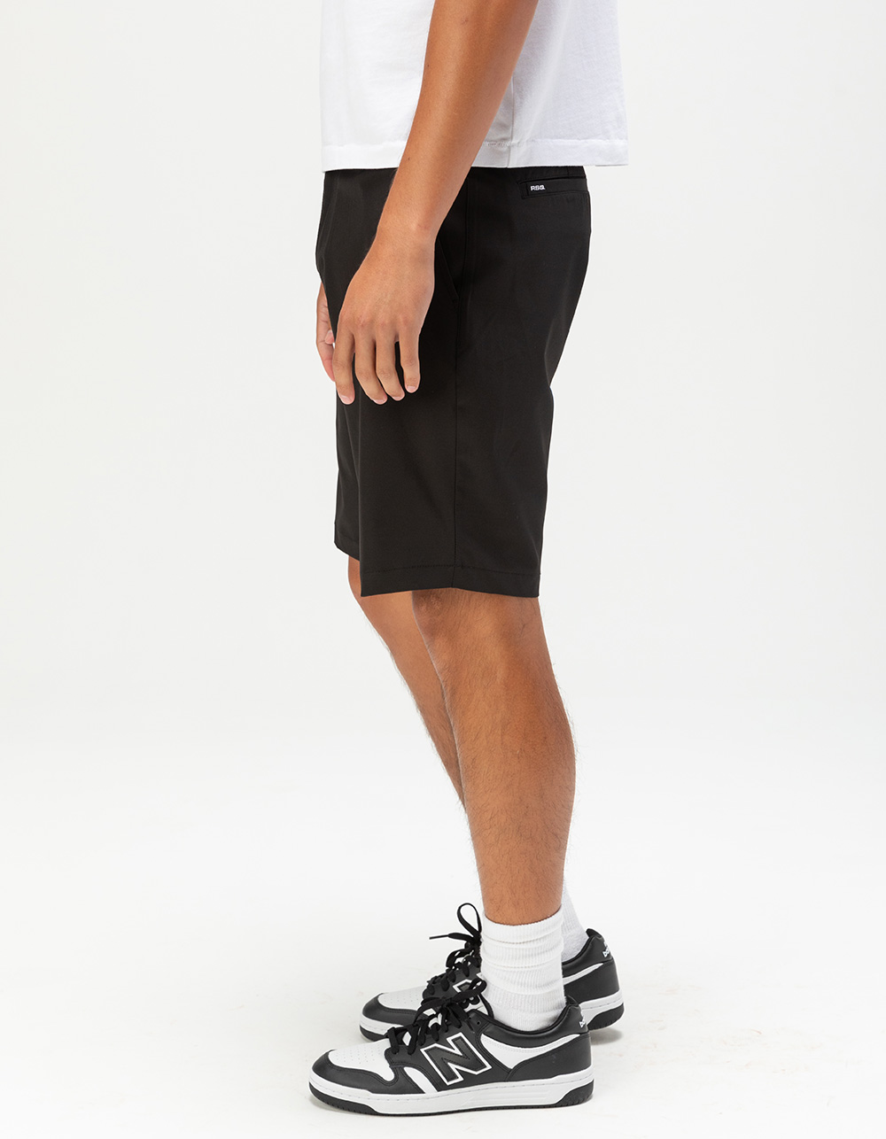 RSQ Mens Hybrid Shorts - BLACK