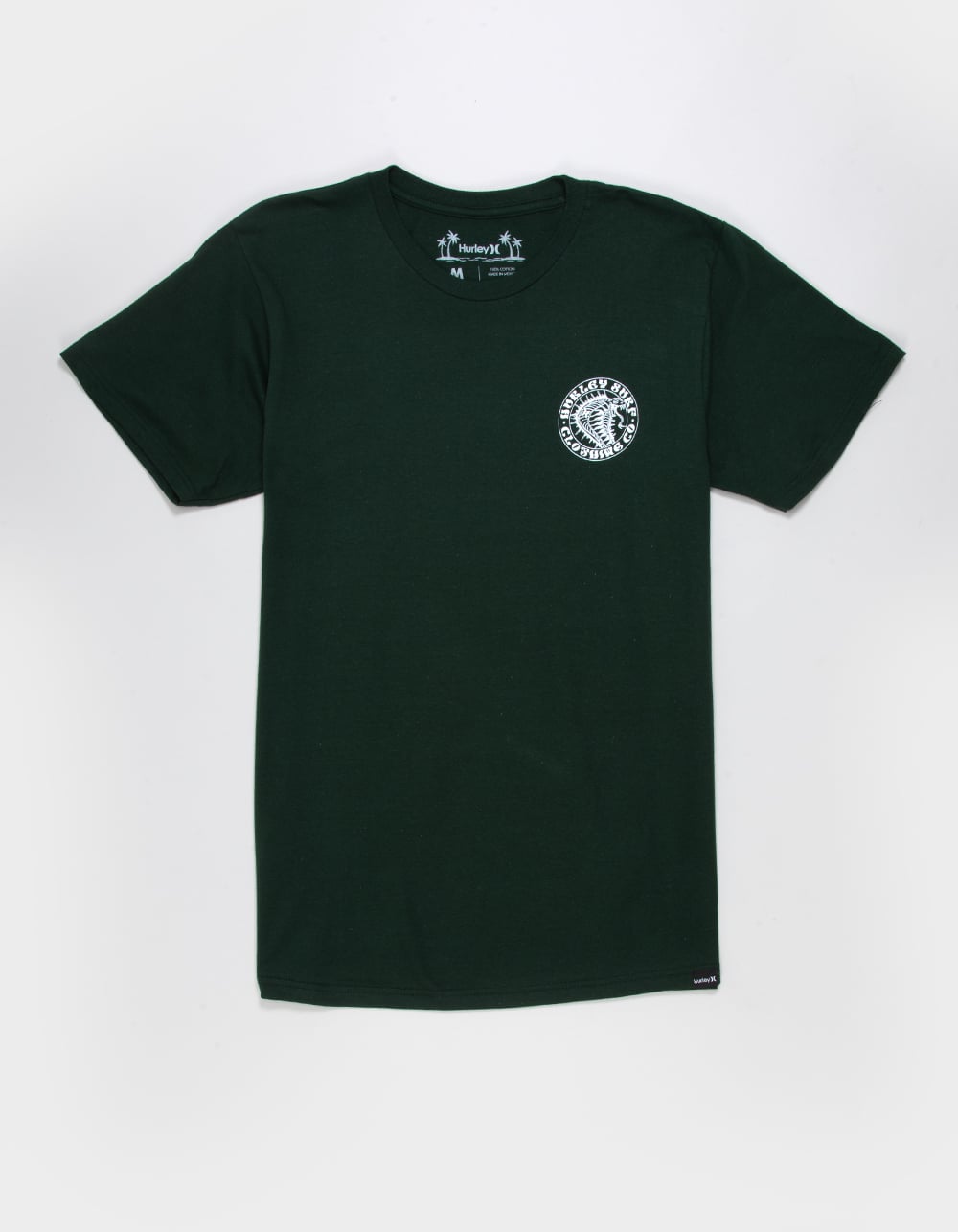 HURLEY Get Snaked Mens Tee - FOREST