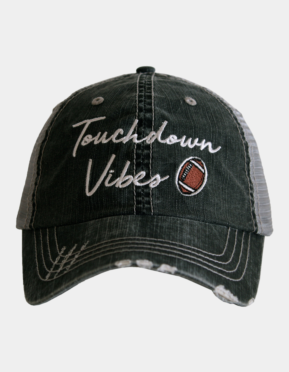 KATYDID Touchdown Vibes Trucker Hat - GRAY